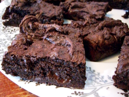 Fudgy Mayan Spice Brownies