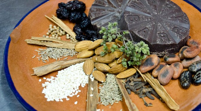 Ingredients for Mole